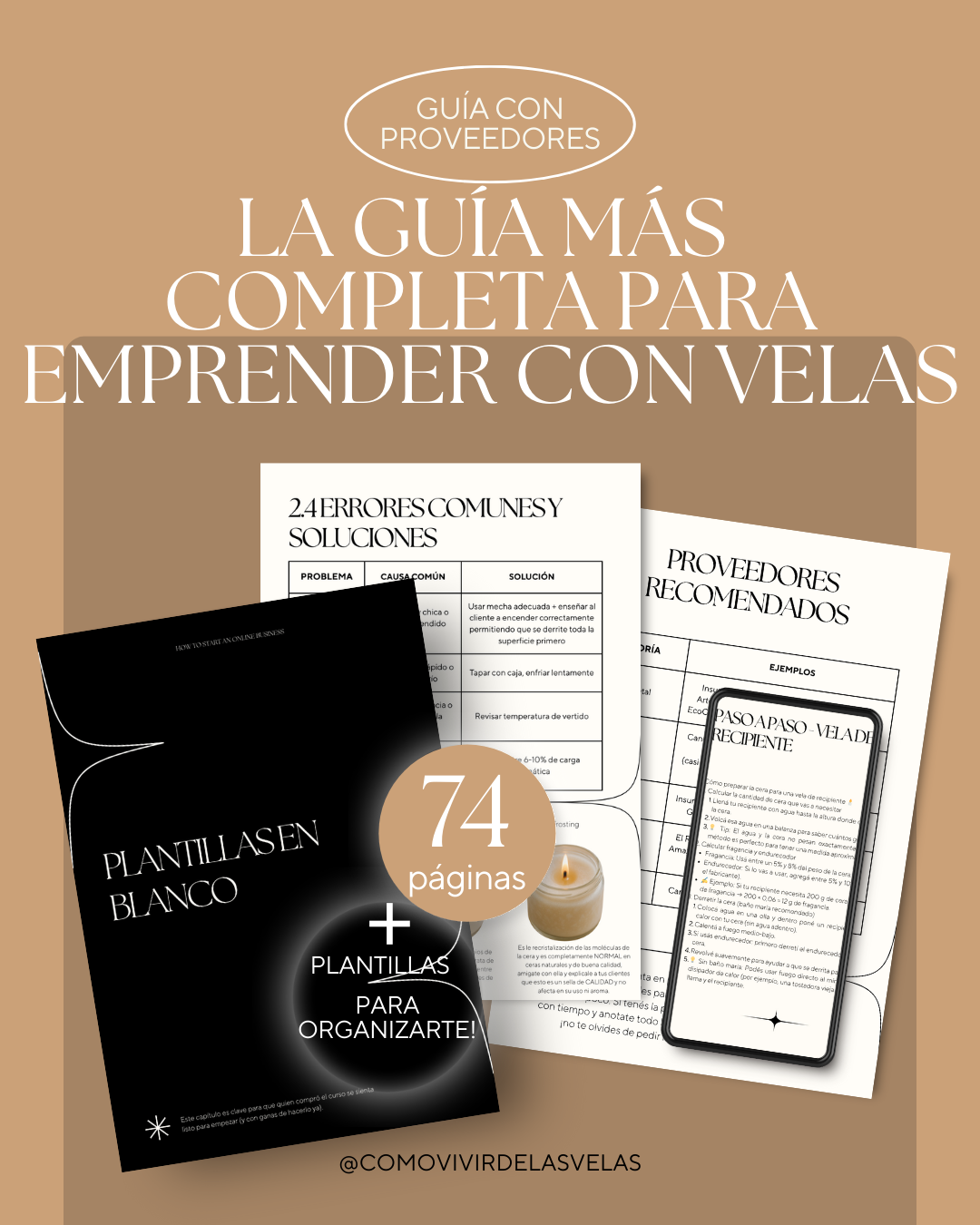 Guía Experta para Vivir de las Velas